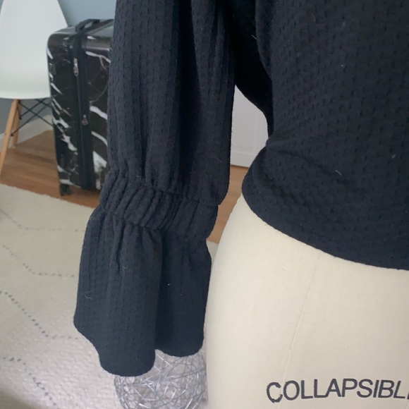 House of Sunny black backless top - Picture 2 of 5